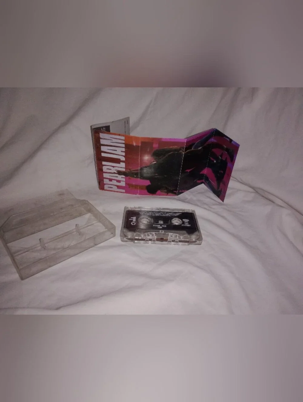 Vintage Pearl Jam ten Music Cassette Tape 1981 Sony Music Entertainment
